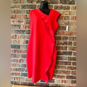 Anne Klein Red Sleeveless Dress Women’s Size:12